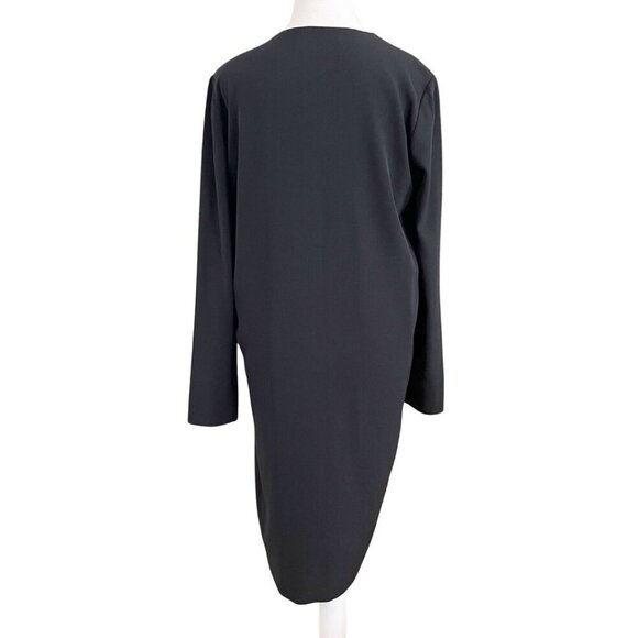 NWOT BY MALENE BIRGER BLACK ACARMAR MIDI DRESS - 36 (6) - Picture 4 of 12